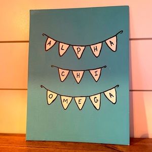 Alpha Chi Omega sign